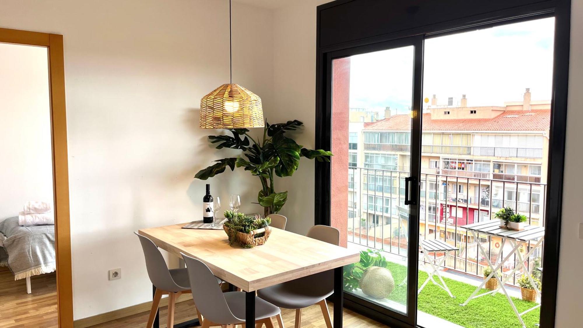 Apartamento Con Terraza By Prestigi Terrassa Exteriér fotografie