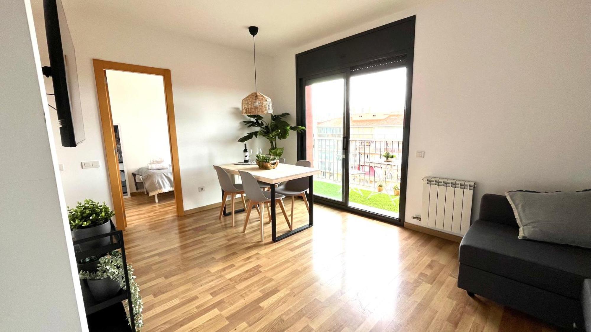 Apartamento Con Terraza By Prestigi Terrassa Exteriér fotografie