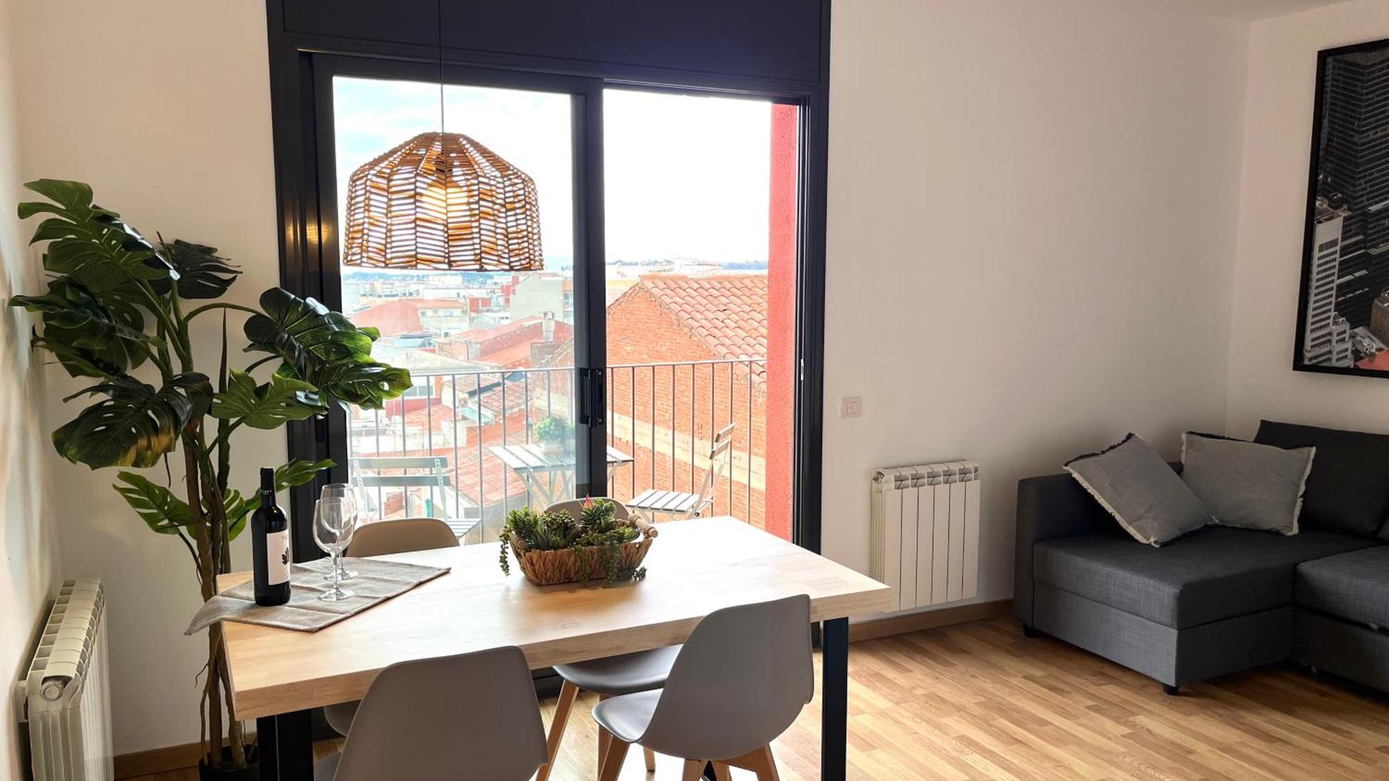 Apartamento Con Terraza By Prestigi Terrassa Exteriér fotografie