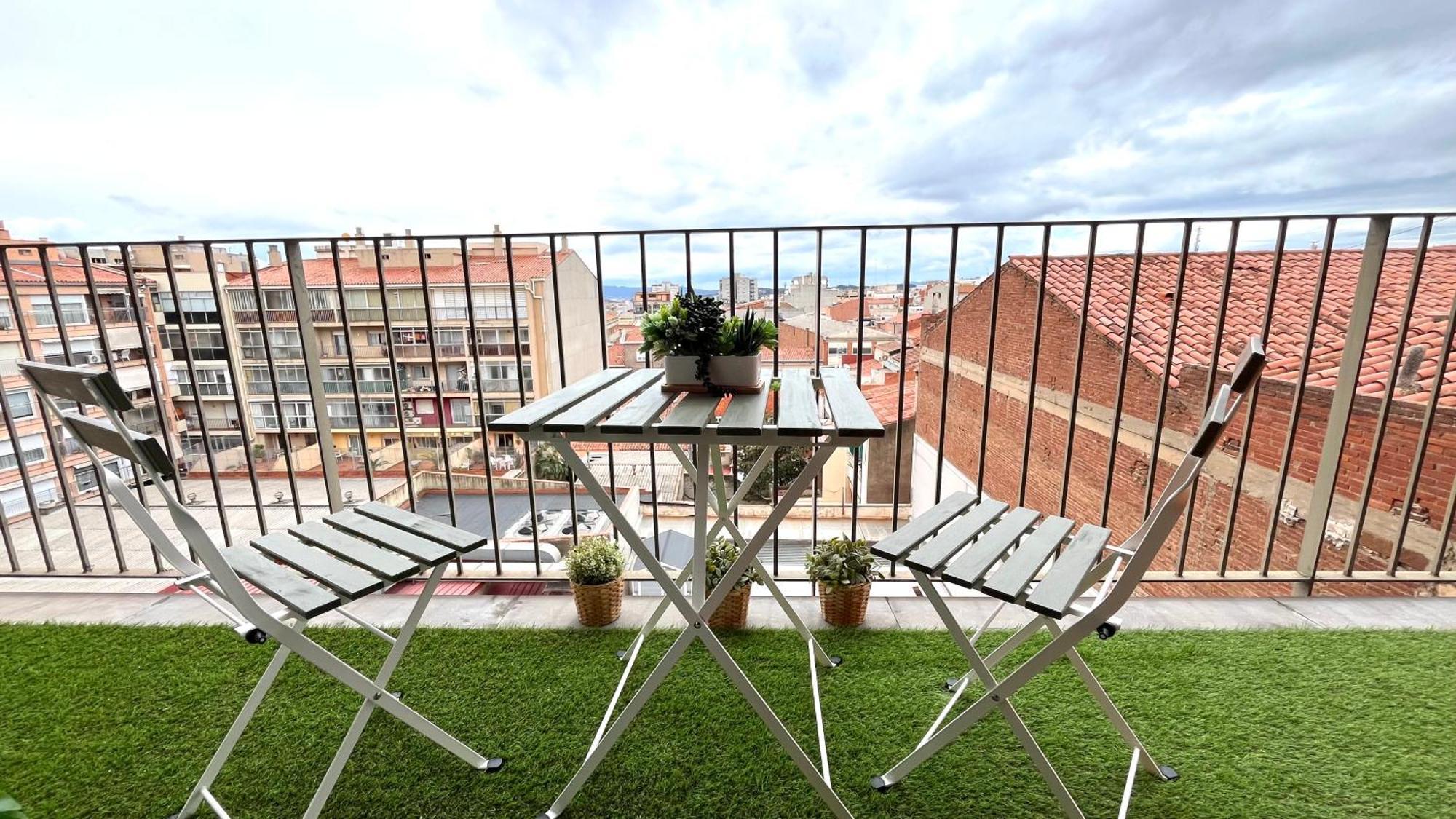 Apartamento Con Terraza By Prestigi Terrassa Exteriér fotografie